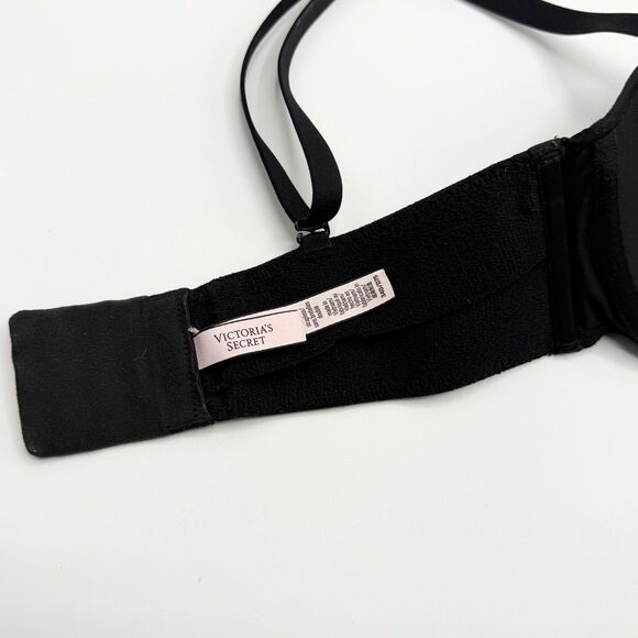 Victoria’s Secret Body by Victoria Strapless Push Up Bra Black - US 34D - Picture 4 of 5